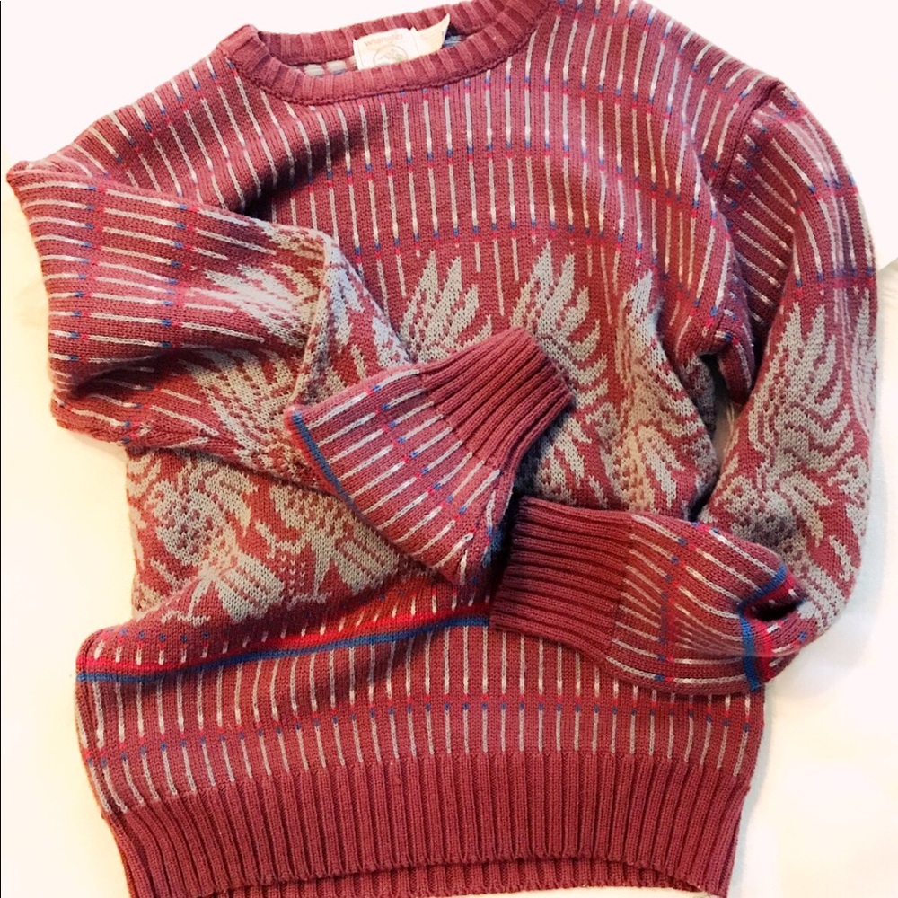 Retro/ vintage wrangler sweater Medium
